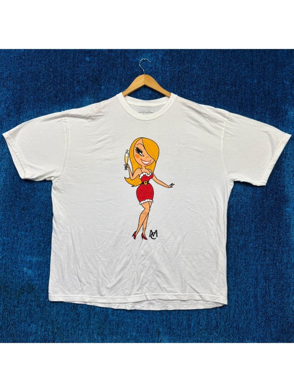 Mariah Carey “Christmas Time” Graphic T-Shirt Size 3XL
